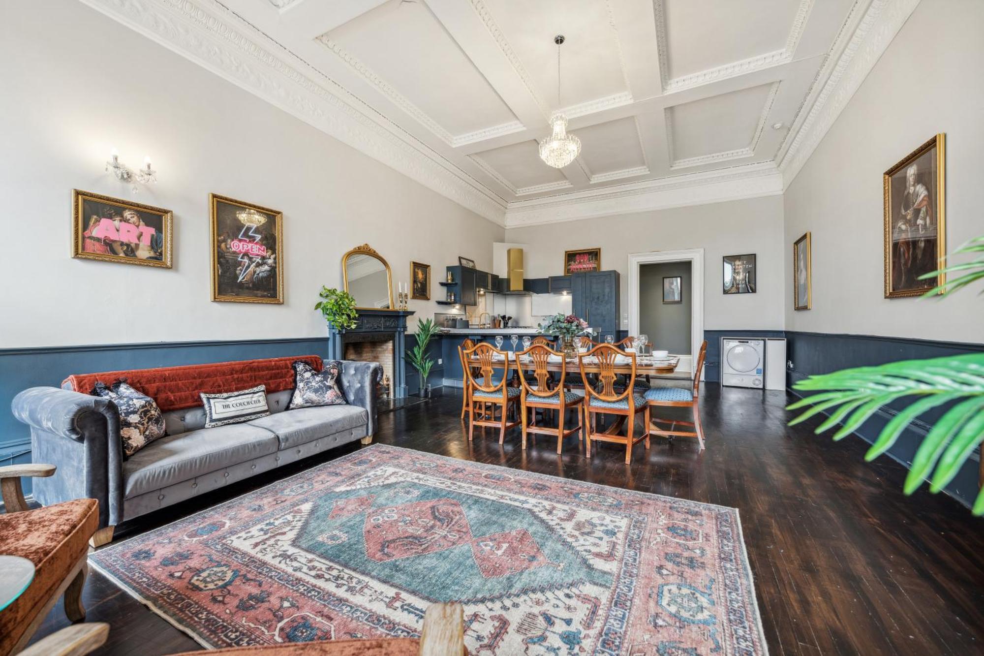 Grand 2 Bed West End Residence Glasgow Eksteriør billede