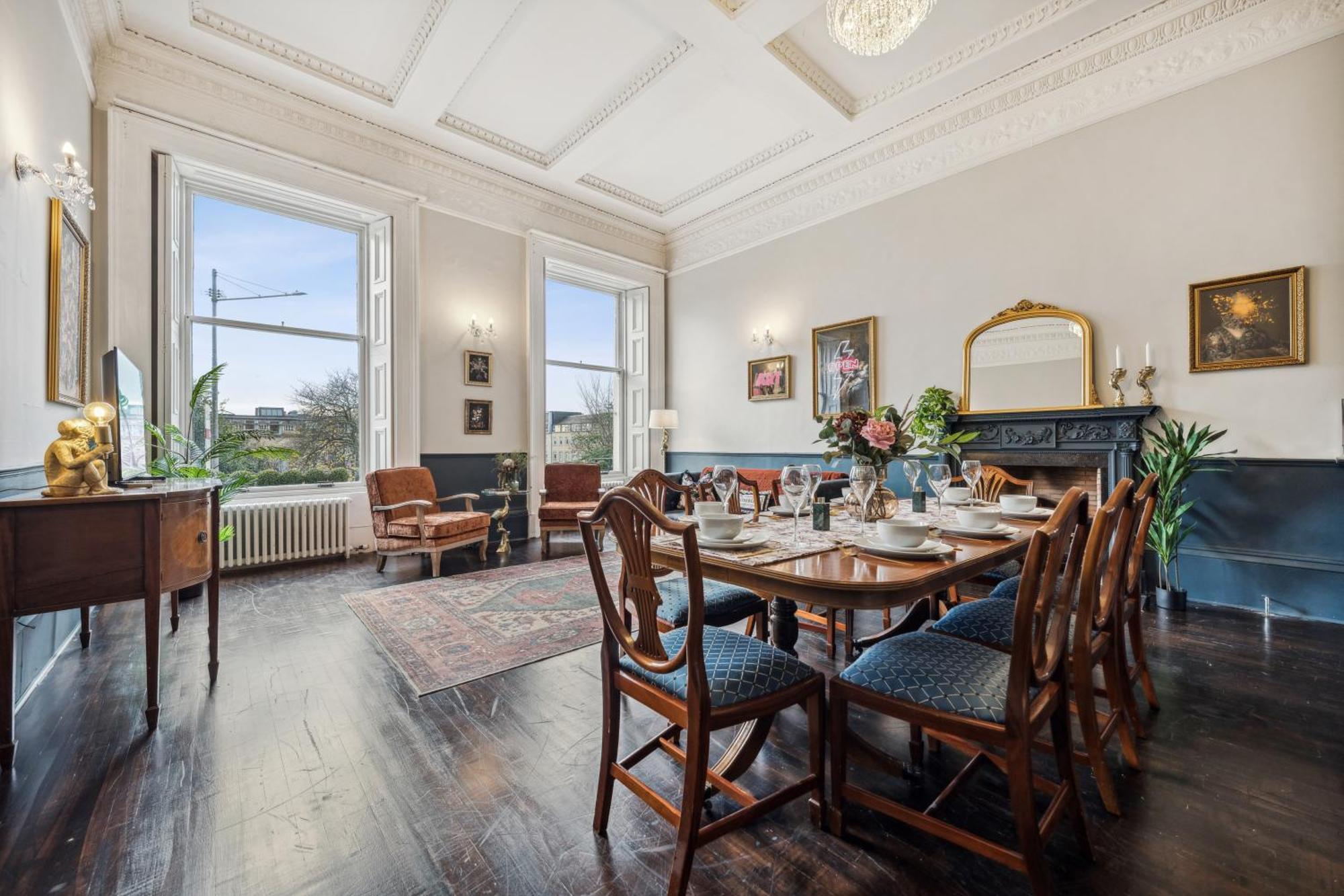 Grand 2 Bed West End Residence Glasgow Eksteriør billede